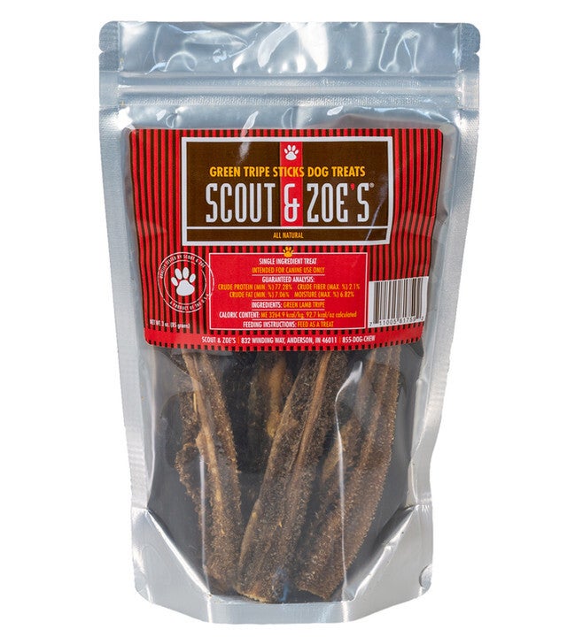 Green Tripe Sticks Real Roar